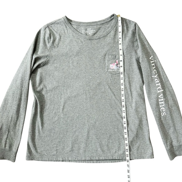 Vineyard Vines Apres Ski Whale Winter Long Sleeve T-Shirt Size XL - Picture 9 of 11